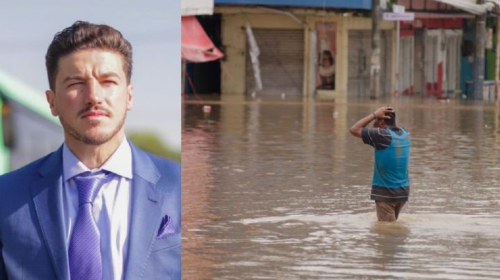 Samuel García manda ayuda a Veracruz por inundaciones; PC de Nuevo León llegaría a Poza Rica
