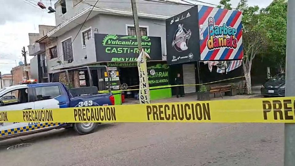 Una de las personas baleadas fue el encargado de una vulcanizadora en la colonia Ribera de la Presa.