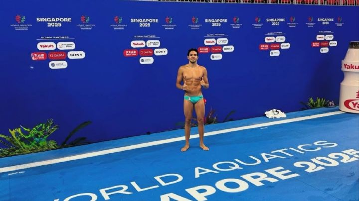 Nadadores mexicanos rompen récords nacionales absolutos en el World Aquatics