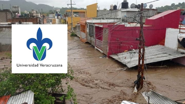 Universidad Veracruzana suspende clases en la región Poza Rica-Tuxpan por inundaciones