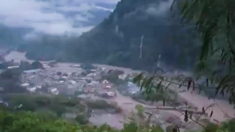 Continúan las acciones de emergencia para restablecer la situación; aunque sigue el pronóstico de lluvia