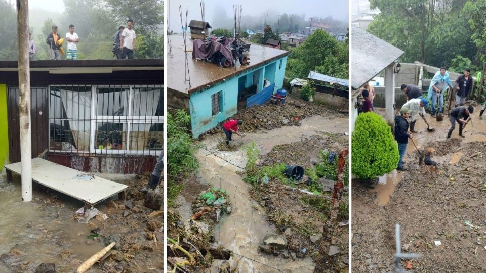 Los estragos de las lluvias comenzaron desde el martes pasado y hasta ahora no han recibido apoyo