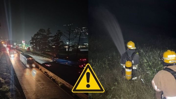 Esto ocasionó la fuga de gas en subestación de PEMEX en Camerino Z. Mendoza