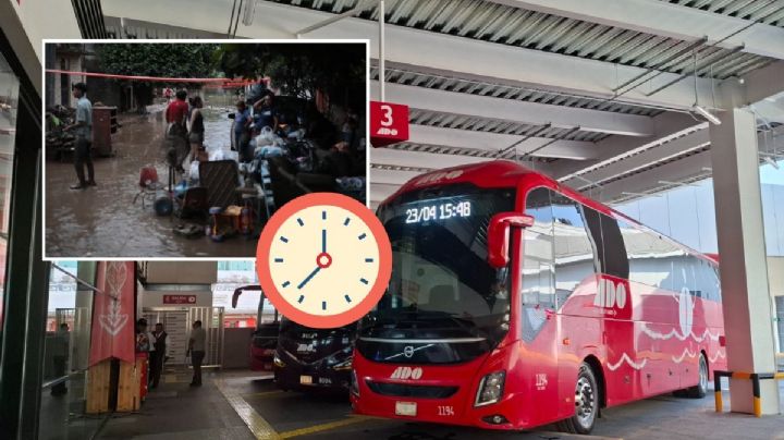 El único viaje en ADO desde CDMX a 4 municipios del norte de Veracruz afectados por lluvias