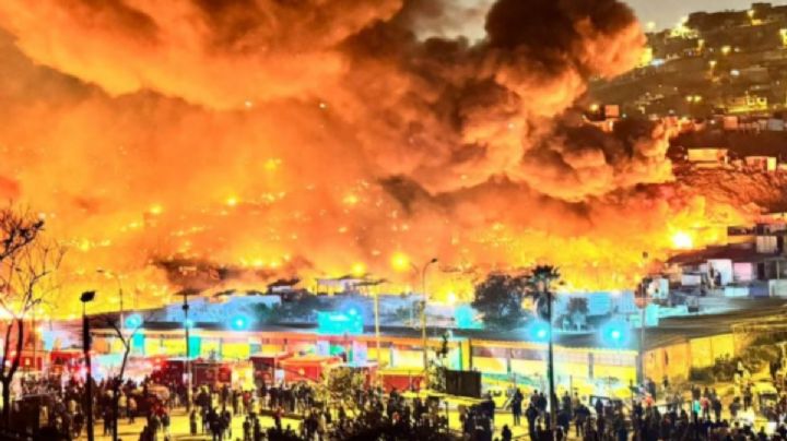 Video del espeluznante incendio el Perú por explosión de juegos pirotécnicos