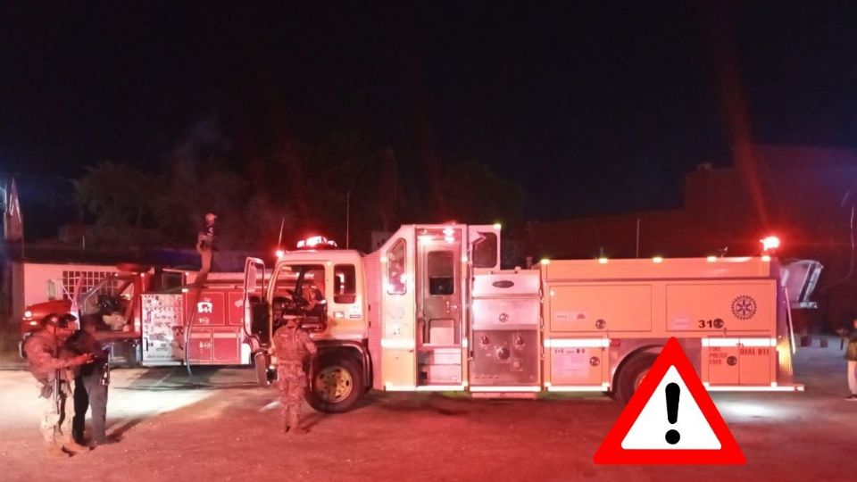 Se incendian tráileres en Acayucan; habrían sido quemados por bombas molotov