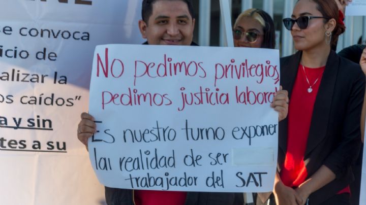 Empleados del SAT en Ciudad Juárez se suman al paro nacional por incumplimiento salarial