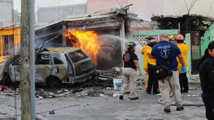Explosión de una casa en Nuevo Laredo deja un muerto y otros más heridos