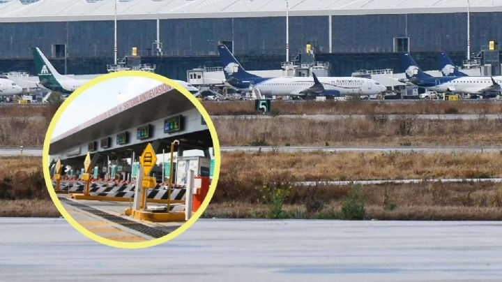 Estas son las casetas que exentan pago de peaje con destino al AIFA