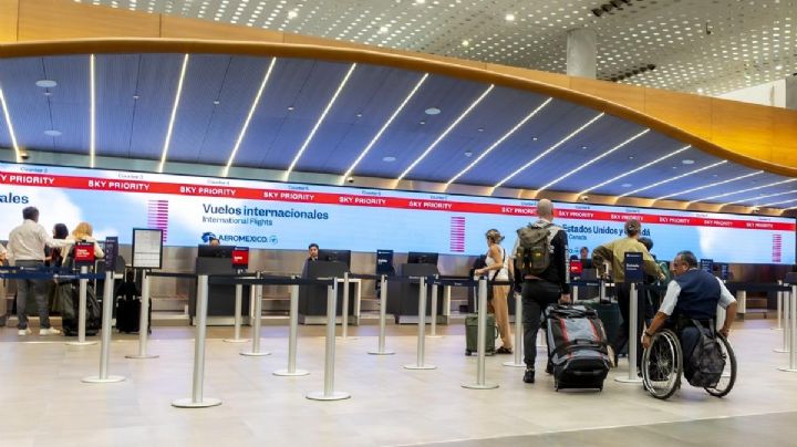 Aeroméxico estrena nueva bahía de check-in en Terminal 2 del AICM