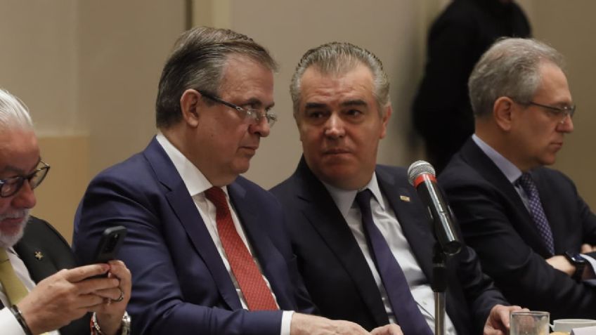 Ebrard asegura que la revisión del T-MEC “va mucho mejor” de lo esperado