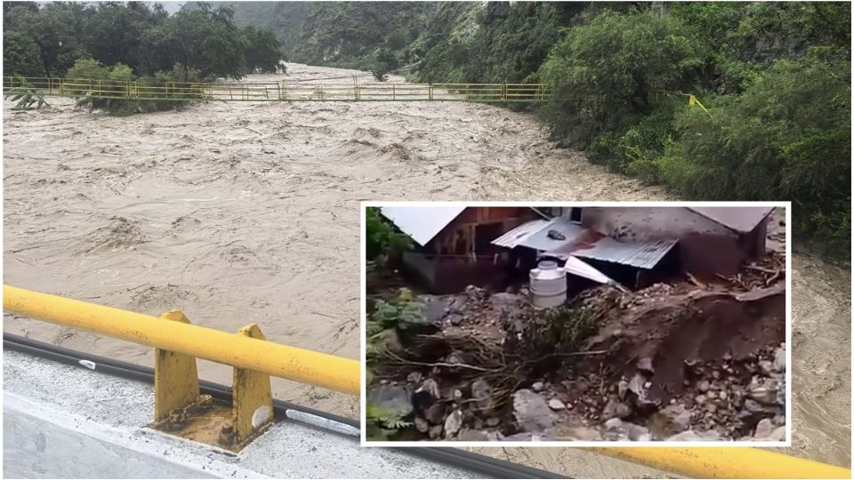 Jacala es uno de los municipios más afectados por las lluvias