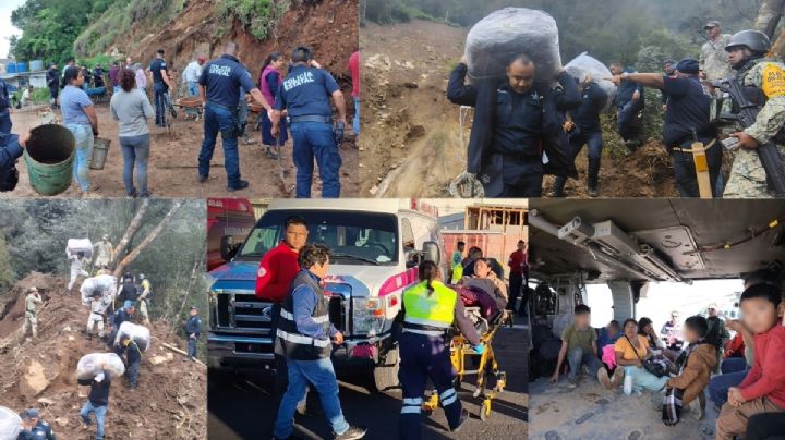 Hidalgo: 1,235 elementos en acción, 199 comunidades afectadas y 117 traslados aéreos