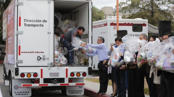 Garzatón: UAEH recibirá víveres hasta el 31 de octubre para damnificados de Priscilla