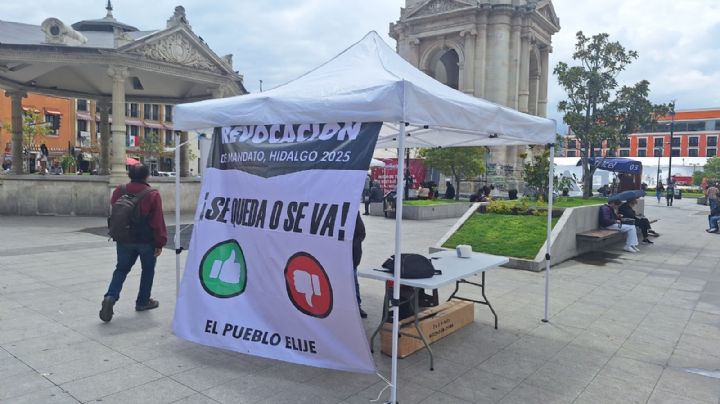 De nuevo, buscan validez de revocación de mandato en Hidalgo