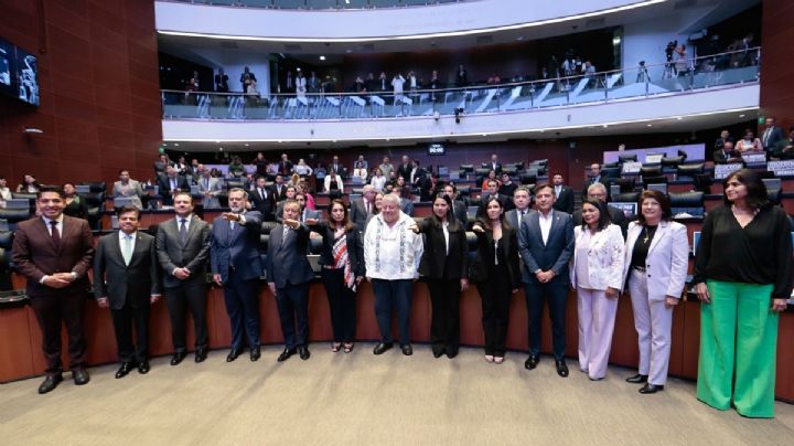 Senado ratifica a cinco magistrados del TFJA; oposición cuestiona afinidad con Morena