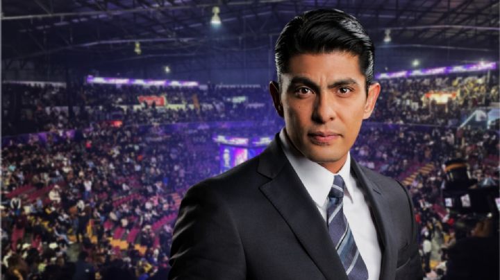 Víctor García sorprende cantando con Jorge Medina y Josi Cuen en Palenque de Pachuca