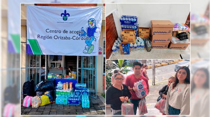 Comunidad UV y sociedad suman esfuerzos para apoyar a población damnificada