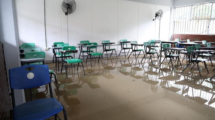 En Hidalgo, 209 escuelas afectadas por inundaciones y derrumbes