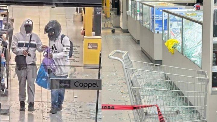 Se robaron 100 celulares del Coppel Río Mayo