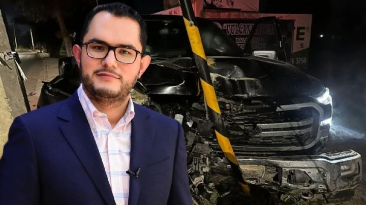 Fue un pestañeo, dice dirigente del PRI Hidalgo tras accidente en carretera