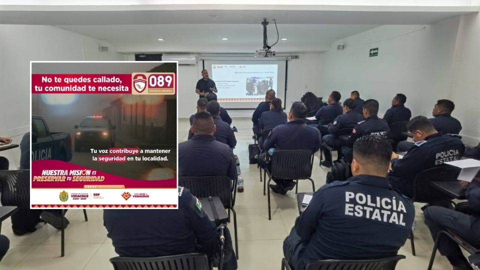 SSP Veracruz impulsa la denuncia ciudadana para fortalecer la seguridad