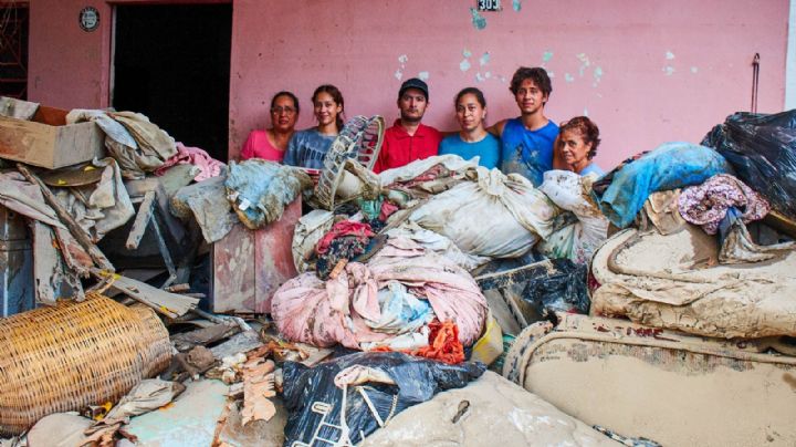 Lluvias dejan 38 mil 872 viviendas afectadas en cinco estados de México