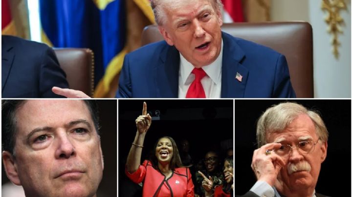 ¿Quiénes son Bolton, Comey y Letitia James? Críticos de Trump a juicio
