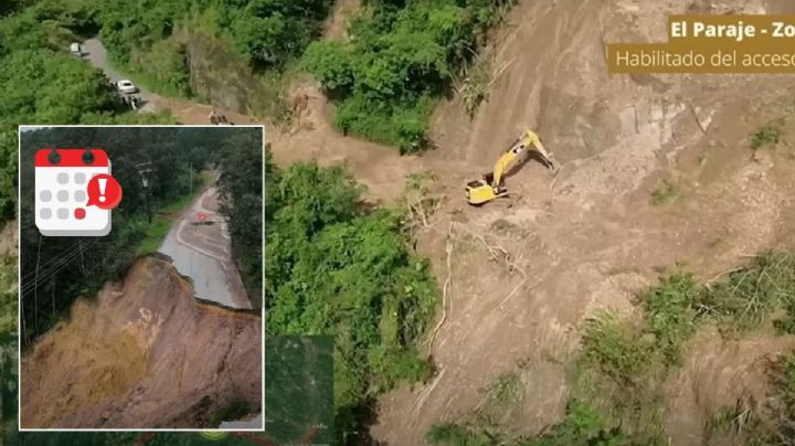 En esta fecha reabrirán carretera de Veracruz a comunidades incomunicadas más de una semana