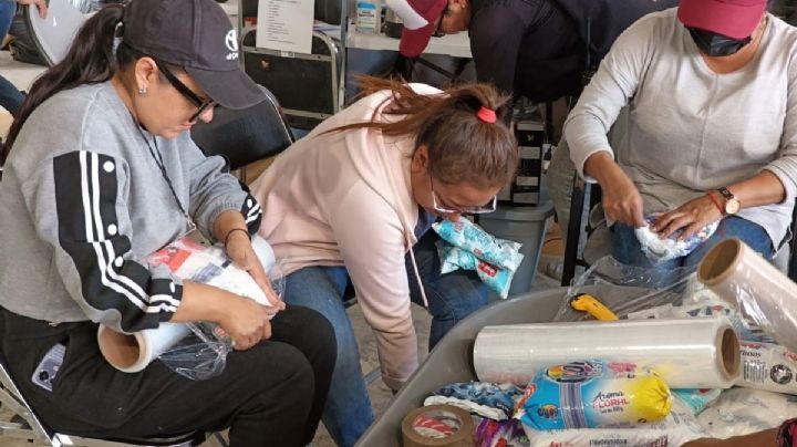 Más de 200 manos han contribuido al envío de 73 mil despensas a damnificados de Hidalgo
