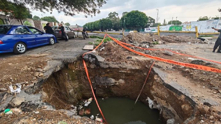 Grietas en Iztapalapa: el suelo bajo el Puente de la Concordia se hunde hasta 8 centímetros al año