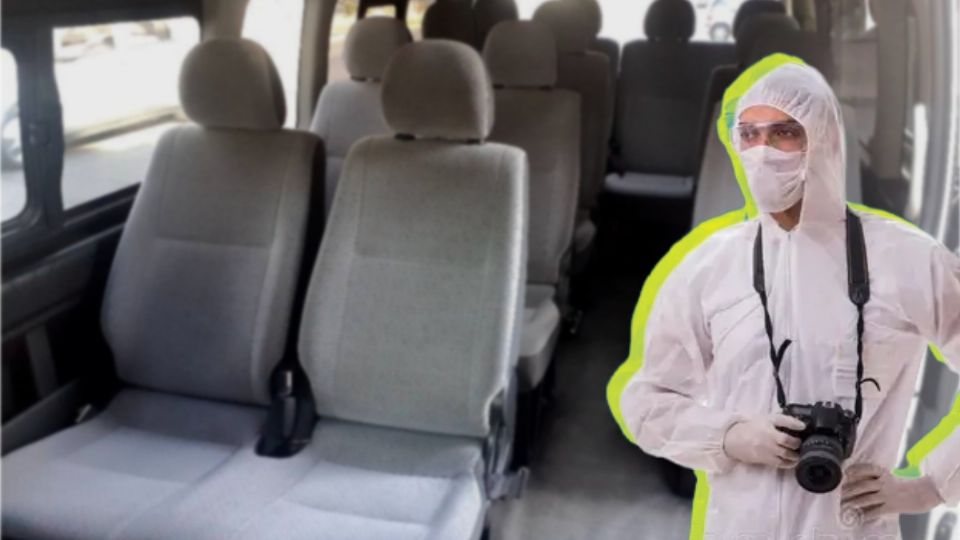 El cuerpo quedó tendido entre los asientos