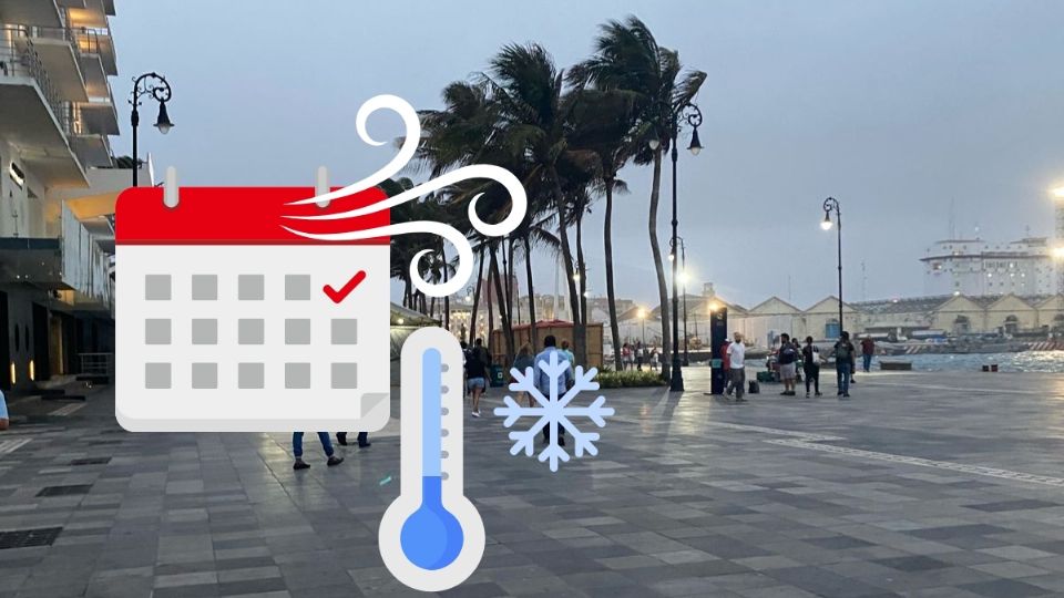¿Cuánto dura la temporada de frentes fríos y eventos de norte en Veracruz?