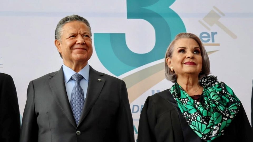 La presidenta del TSJEH presentó su tercer informe de actividades