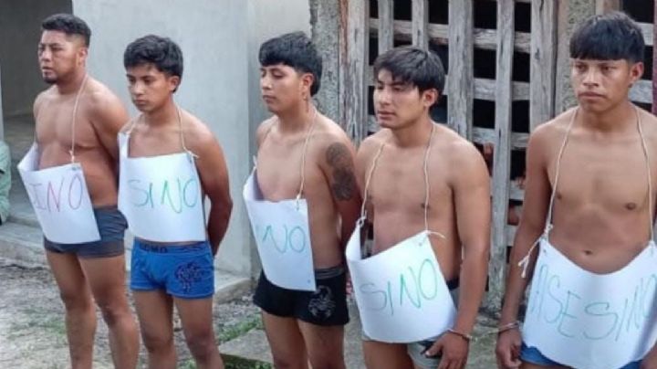 Tensión en Ocosingo: pobladores retienen a cinco acusados de homicidio