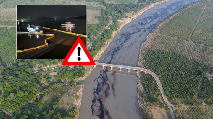 Pemex confirma derrame de hidrocarburo en río Pantepec, en Álamo, Veracruz