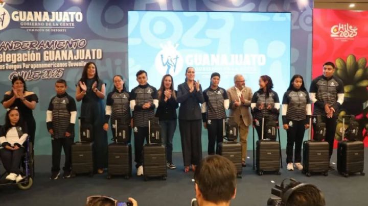 "Compitan con garra": Libia abandera a guanajuatenses rumbo a Parapanamericanos en Chile 2025