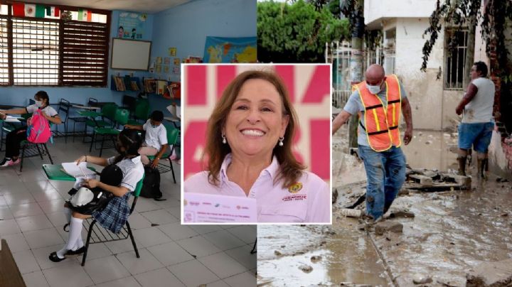 Tras afectaciones por lluvias, se buscarán lugares alternos para reanudar clases: Nahle