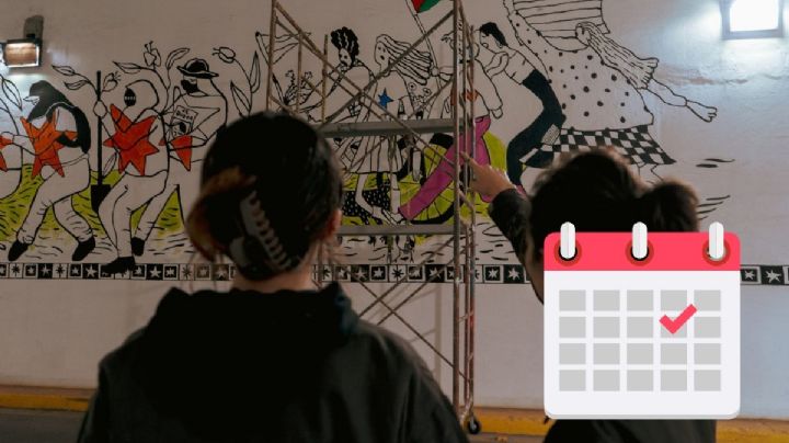 Así será la inauguración del mural feminista del viaducto de Xalapa