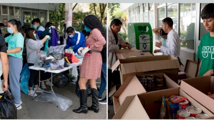 UV entregó 16 toneladas de víveres a la Cruz Roja Mexicana
