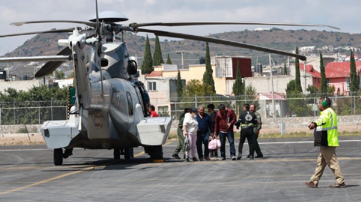 Van 34 pacientes dados de alta y 242 caminos liberados tras lluvias en Hidalgo