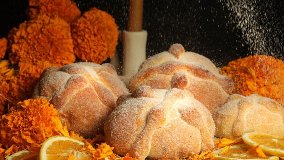 Como el pan de muerto tradicional