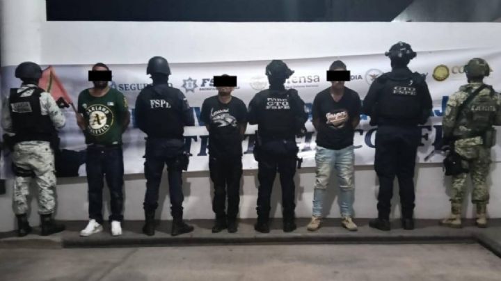 Cae célula criminal del Cartel de Santa Rosa: traían metralletas y 2 mil balas útiles
