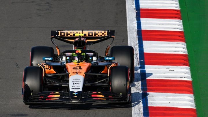 Lando Norris lidera la práctica 3 antes de la clasificación en el Gran Premio de México
