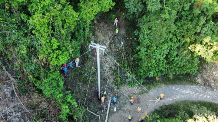 Regresa la luz: el servicio se restableció a 100% en zonas afectadas de Hidalgo