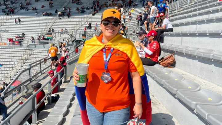 Aficionados latinos cumplen su sueño en el GP de México