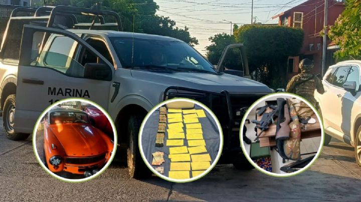 Mega operativo en Tierra Blanca: aseguran armamento y 45 millones de pesos al CJNG