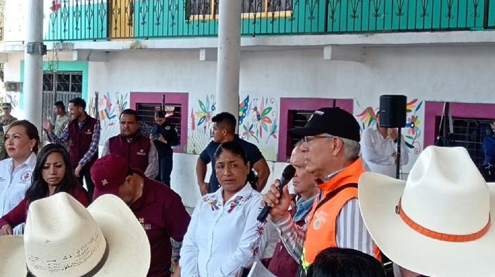 Autoridades reportan avances en la atención a comunidades afectadas en Tenango