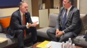 Foto ilustrativa de la nota titulada: Ebrard y representante comercial de EU dan seguimiento a diálogo Sheinbaum-Trump