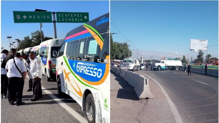 México-Pachuca: bloqueos simultáneos colapsan el tráfico este miércoles; aquí los puntos